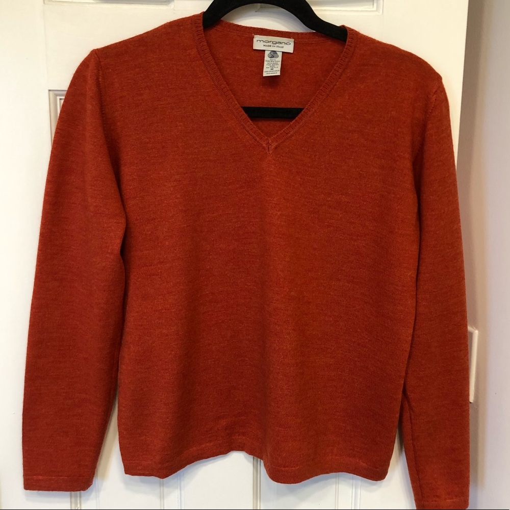 100% Wool VNeck sweater